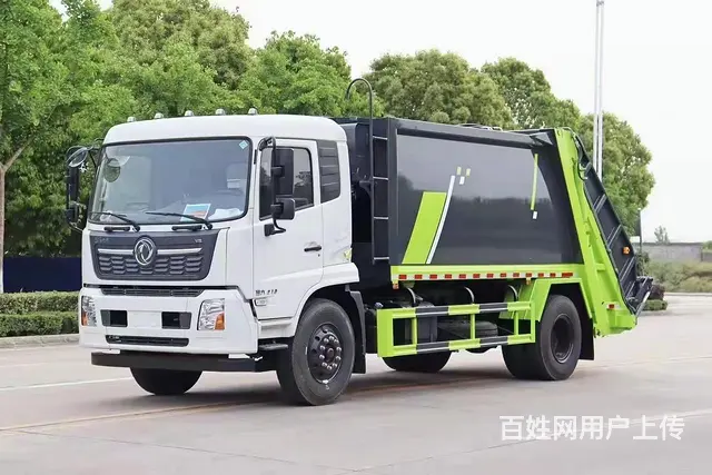 解放 生活垃圾车 简单实用 - 图片 1