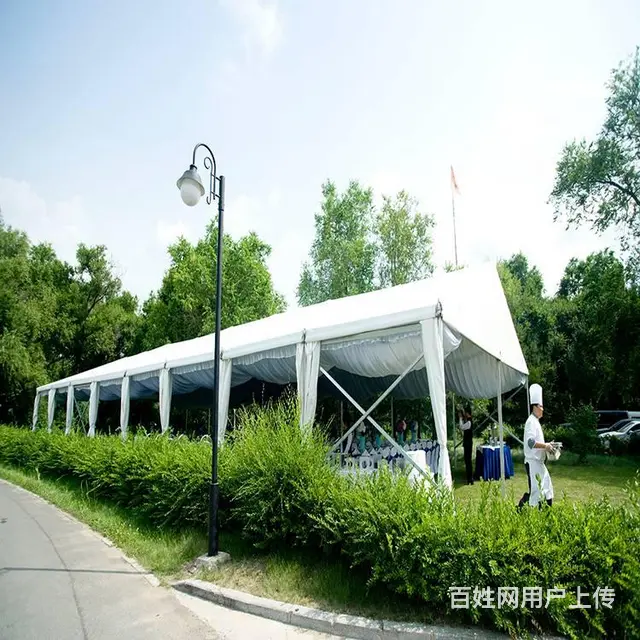 婚礼帐篷模块化设计装配式建筑篷房厂家配套齐全 - 图片 1