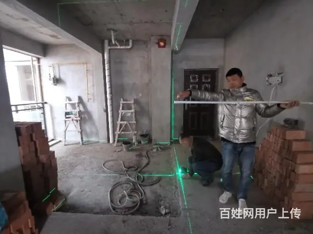 内江春天公园城新房装修，新砌墙体施工现场 - 图片 6