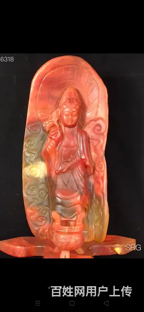 红山文化水晶组合观音摆件 - 图片 3