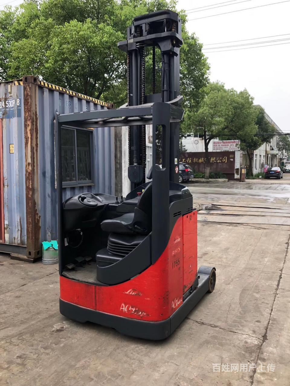 林德前移式电动叉车 窄道堆高6米二手叉车