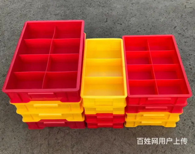 五金零件盒塑料单冻器冷冻盒塑料箱塑料筐塑料保温箱 - 图片 2