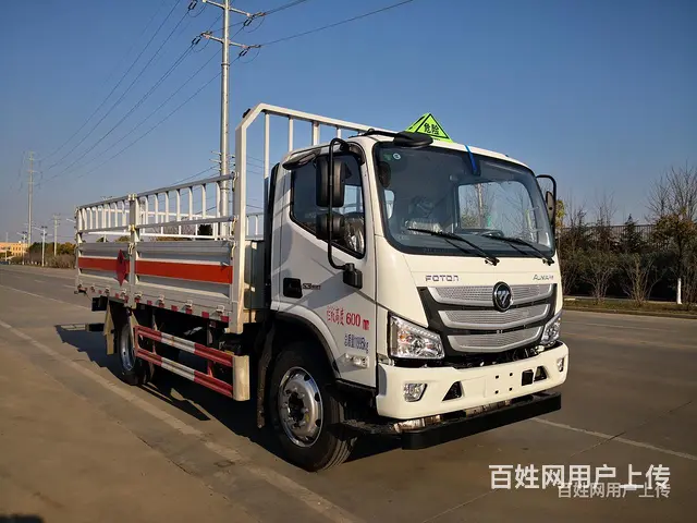 内江东风途逸3.4米气瓶车危险品箱式厂家 - 图片 2