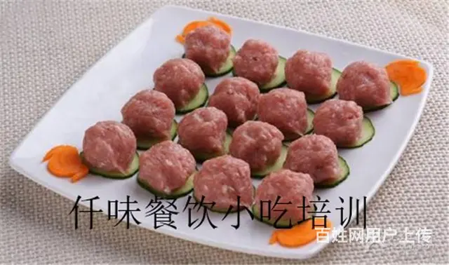 揭阳 潮汕肉丸肉饼肉卷做法学习 汕头仟味餐饮培训 - 图片 4