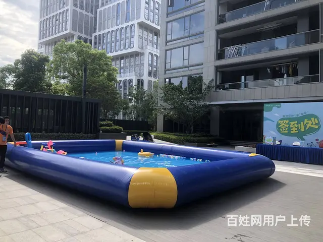 绍兴商场充气水池泡沫机广场水池租赁 免费上门安装 - 图片 1