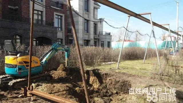 黑龙江省挖土方工程，挖电揽沟，挖地下室 ，植筋加固 - 图片 1