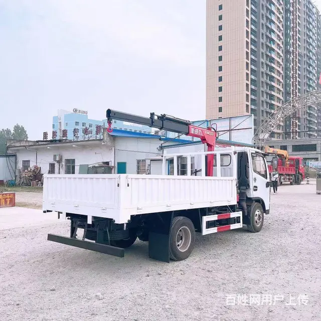 东风多利卡D6蓝牌随车吊 来厂考察报销路费 - 图片 6