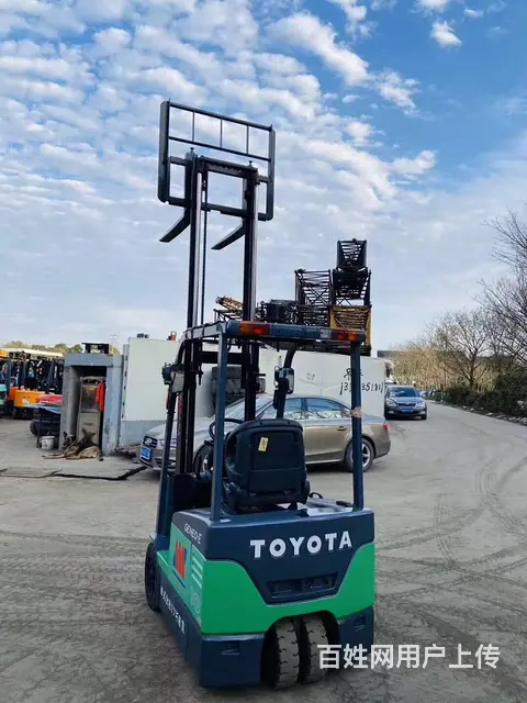 丰田1.5吨三支点电动叉车，进口精品二手叉车出售 - 图片 2