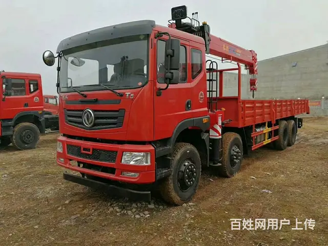 东风T5前四后八国五12吨直臂随车吊厂家 - 图片 4