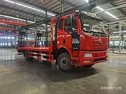 解放大柴180马力平板拖车 包上户多少钱