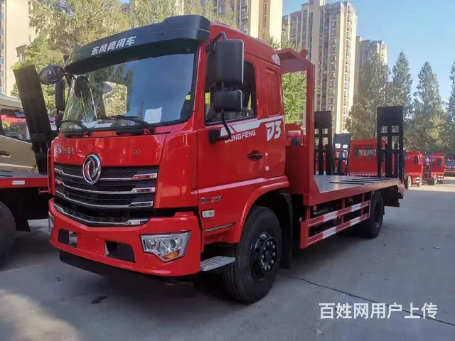 东风拉150挖机的平板车 厂家价格质量有保障 - 图片 1