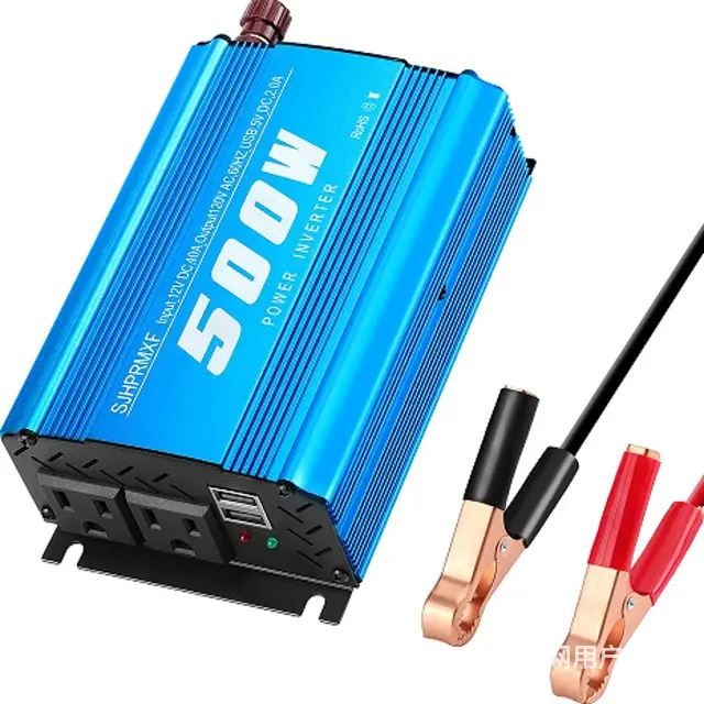 直流12V转110V交流500W车载电器电源 - 图片 1