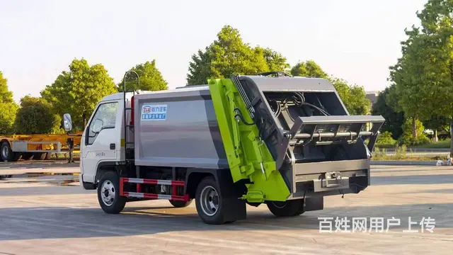 蓝牌4.8方压缩式垃圾车 C证可开厂家直销可按揭 - 图片 12