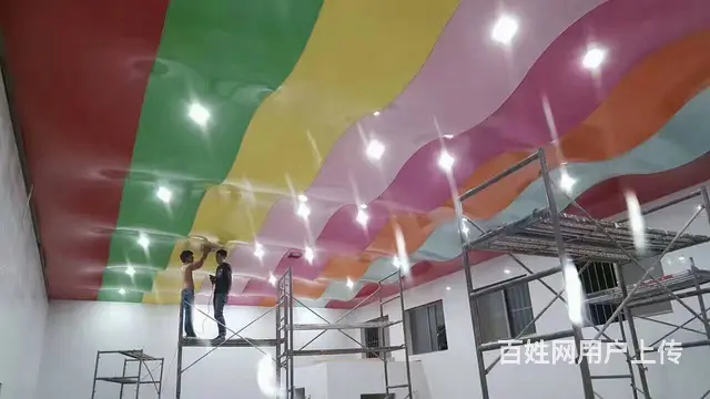定西洗浴中心软膜天花吊顶 抗老化浴区VIP区吊顶 - 图片 5