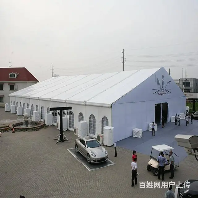 户外仓储棚 铝合金材质 抗雨雪能力强 - 图片 1