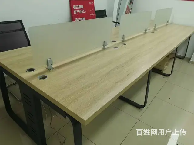 广州二手办公桌椅出售，老板桌椅书柜会议桌椅包送装 - 图片 3