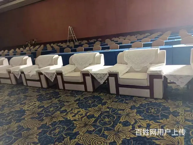 广州展会单人沙发茶几租赁 - 图片 1