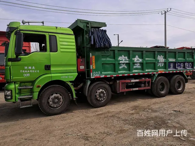 16年陕汽德龙青皮，前四后八轮，个人户 - 图片 1