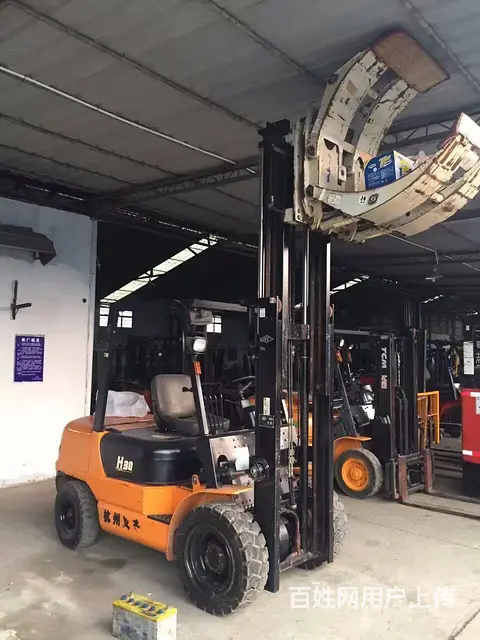 二手卡斯卡特圆夹抱合力叉车丶杭州3吨平夹抱叉车 - 图片 11