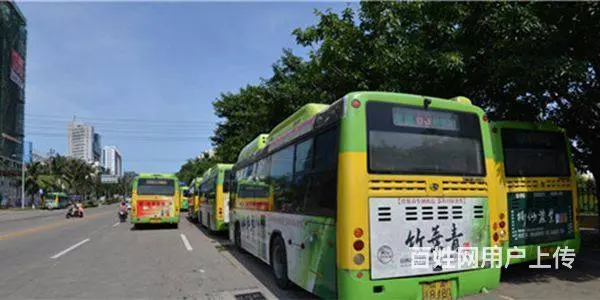 海南海口公交车广告，市区大牌LED显示屏 - 图片