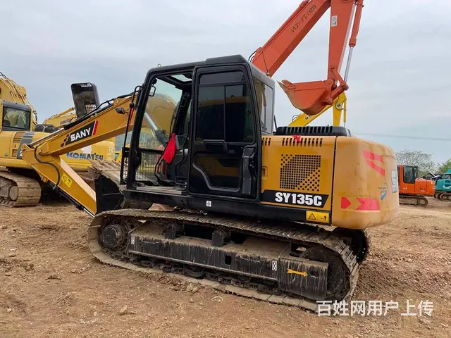 转让二手挖掘机三一135-10手续全质保两年包送急 - 图片 1