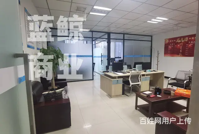 万达广场210平高层南向带办公家具精装纯办公 - 图片 3