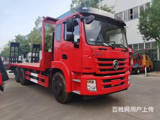 东风国六新款平板运输车来厂考察报销路费品牌齐全 - 图片 7