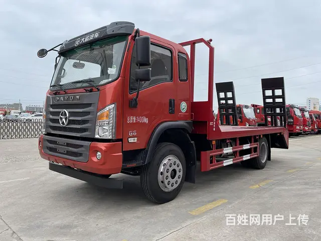 大运G6单桥挖机平板车 全国包送车 - 图片 3