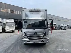 4.2米福田欧马可蓝牌冷藏车 厂家电话