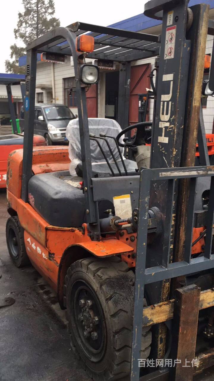 转让新款二手合力3吨原版油漆柴油叉车