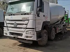 菏泽国五二手搅拌车 大20方豪沃搅拌车  前四后八
