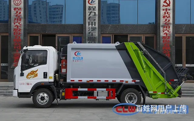 侧翻垃圾车 - 图片 6