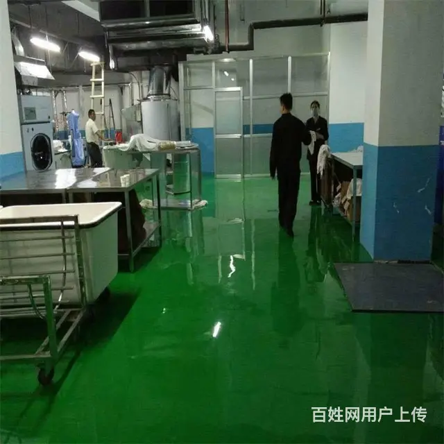 泰安莱芜工厂地面划线漆 车间地坪施工 - 图片 6