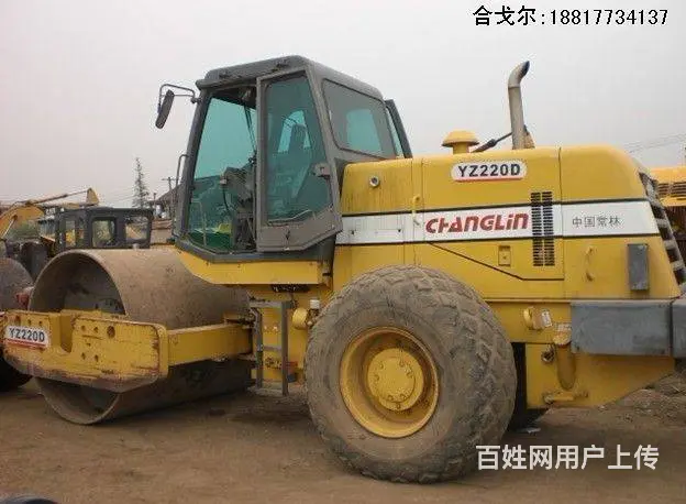 VIP商：二手徐工单钢轮压路机_22吨20吨压路机 - 图片 5