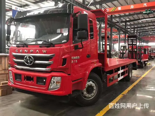 高配置红岩 运输180挖掘机铲车平板车 直销可分期 - 图片 6