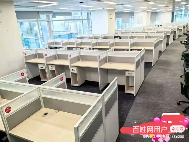 二手电脑桌椅出售，屏风卡位会议桌经历桌椅书柜文件柜 - 图片 3