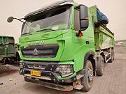19年5月国五豪沃T7前四后八自卸车440马力8米