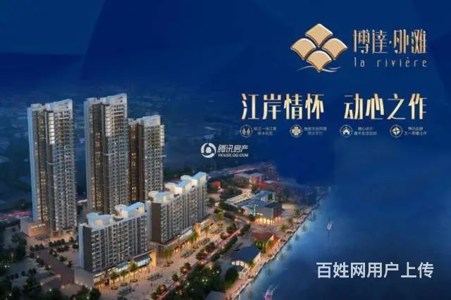 【推荐】江景城央大盘，博达外滩南向江景品质洋房. - 图片 1