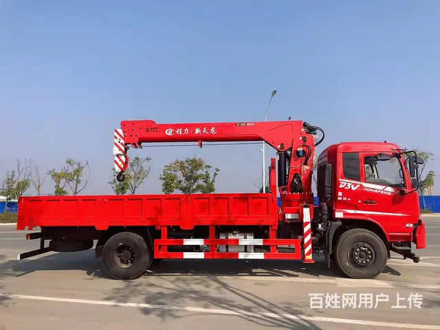 单桥东风D3V8吨五节臂随车吊厂家报价多少 - 图片 3