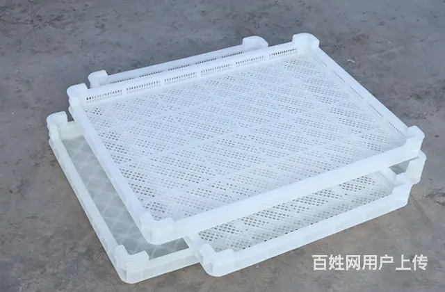 塑料折叠筐美团筐双色颠倒箱零件盒塑料保温箱单冻器 - 图片 1