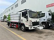 重汽豪沃蓝牌7方工地专用洒水车 现车促销车到付款