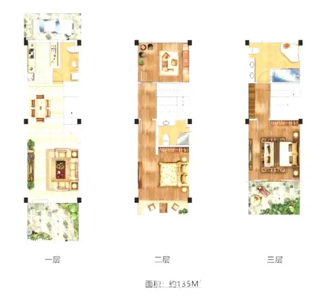 恐龙园环球港2公里宝莱美墅可以别墅何必高层准现房随时可 - 图片 11
