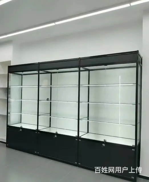 装饰柜手办展示柜模型柜乐高置物柜定制玻璃展柜 - 图片 5