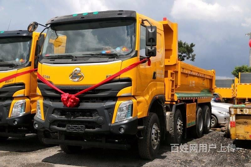 新车!东风柳汽乘龙h7轻量化前四后八自卸车350马