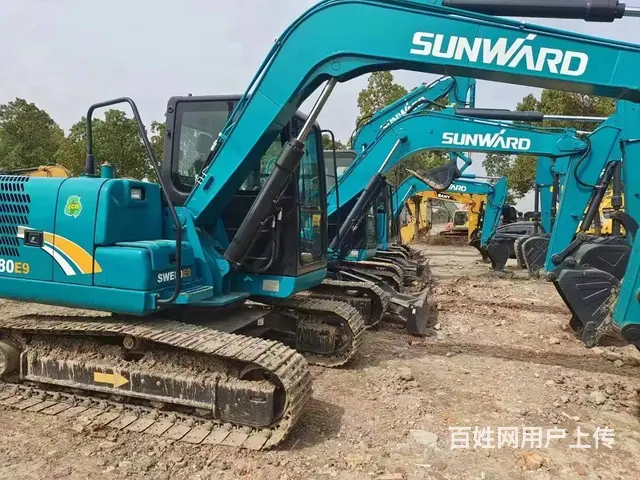 精品山河智能80二手挖机厂家供货大件质保可分期包邮 - 图片 1