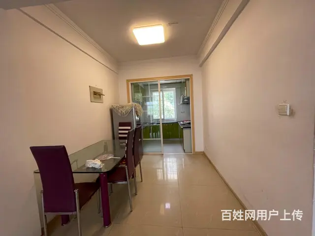 珠江路小学，四中学区，城南新苑车库上1楼91平，两室通厅格局 - 图片 7