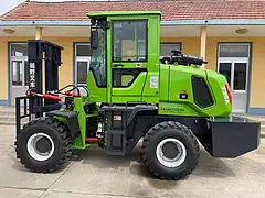 新车四驱越野叉车机 3吨山推四驱叉车 可选品牌