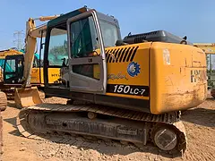 低价急转二手挖掘机现代150-7手续全全国包运送