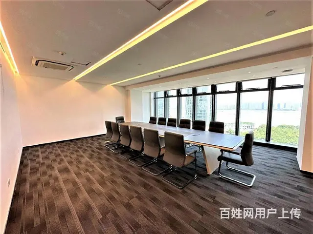 滨江明豪大厦 一线江景 UDC寰宇旁 豪华装修 办公接待 - 图片 7