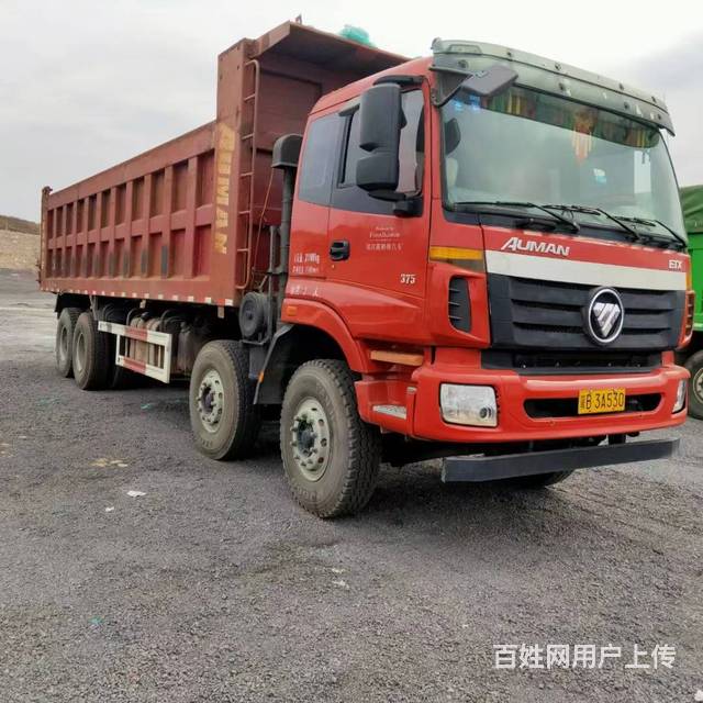 精品19年国五欧曼8-8.2米自卸车 纯干活一手车的图片